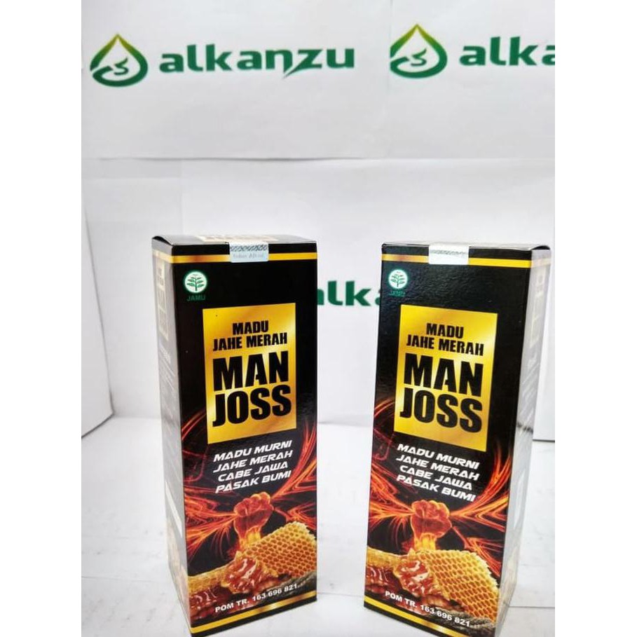 Bisa COD MAN JOSS MADU JAHE MERAH PLUS CABE JAWA  STAMINA PRIA 250 ML LIMITED