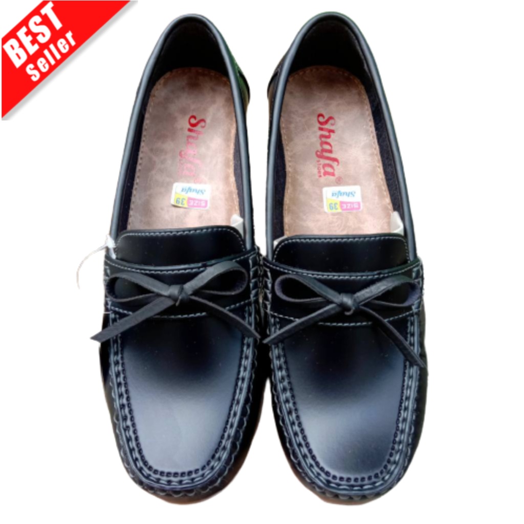 Sepatu Kulit Wanita Import Terbaru