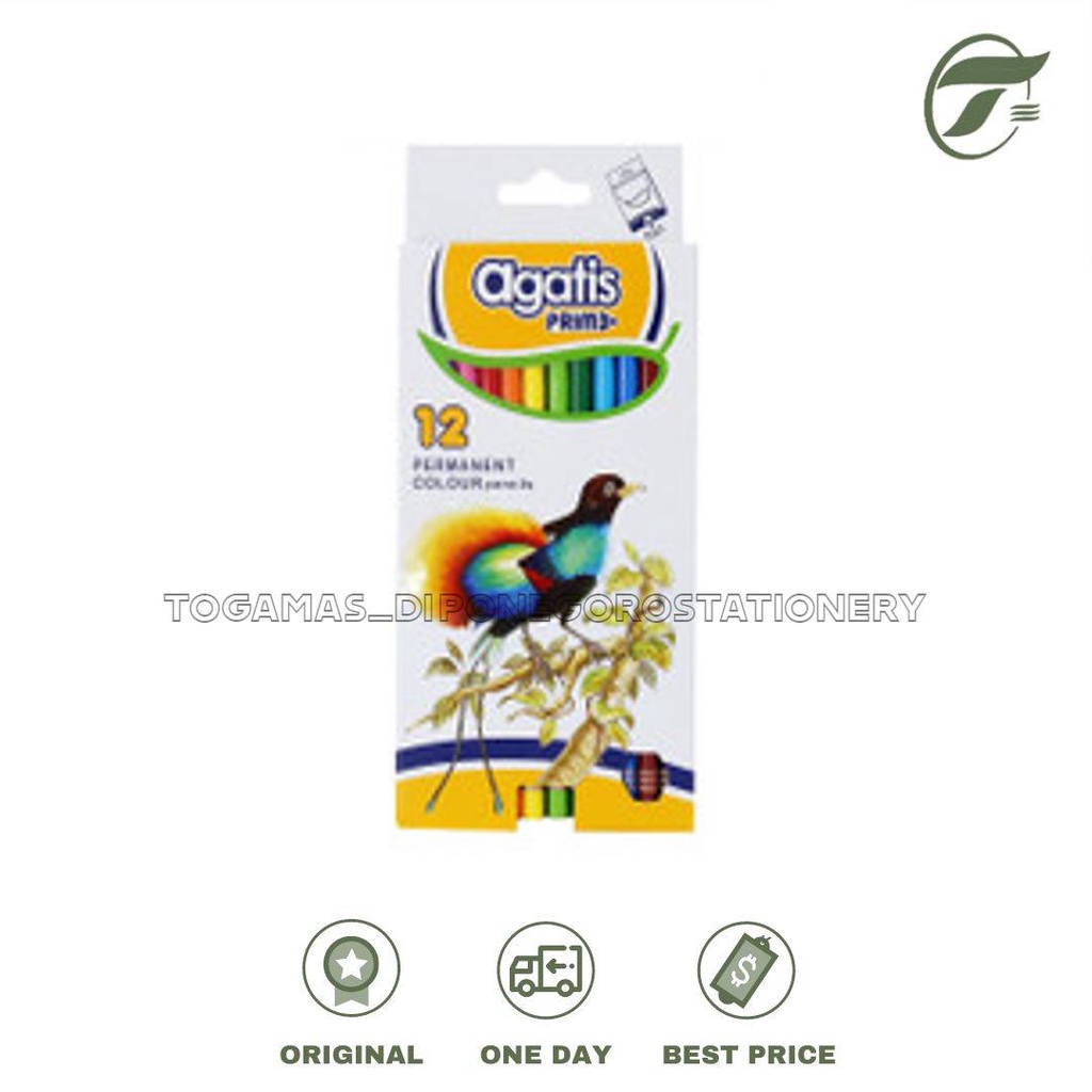 

PENSIL WARNA 12 PERMANENT COLOUR PH-C-1201 AGATIS PRIME