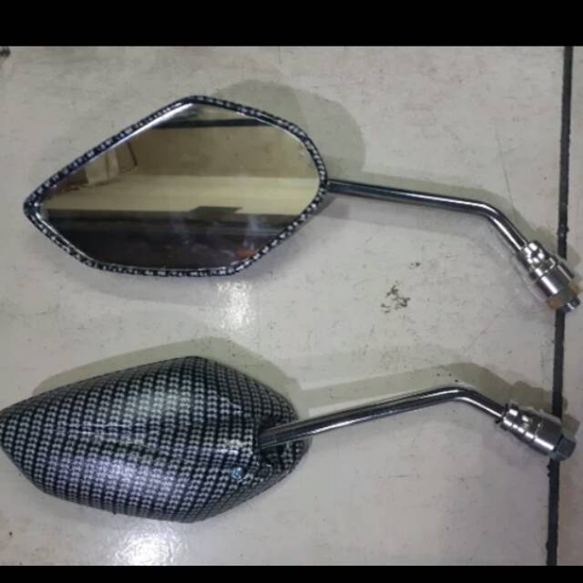 Spion carbon karbon Yamaha Vixion Rx king X-ride Jupiter z mx vega zr mx king fiz r scorpio m3 mio