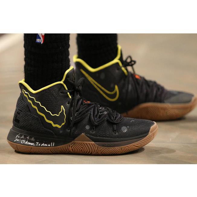 ★ SALE SEPATU BASKET★ SEPATU BASKET NIKE KYRIE 5 SPONGEBOB BLACK PREMIUM ORIGINAL ,SEPATU MURAH