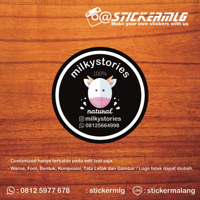 

Sticker Label Produk 08