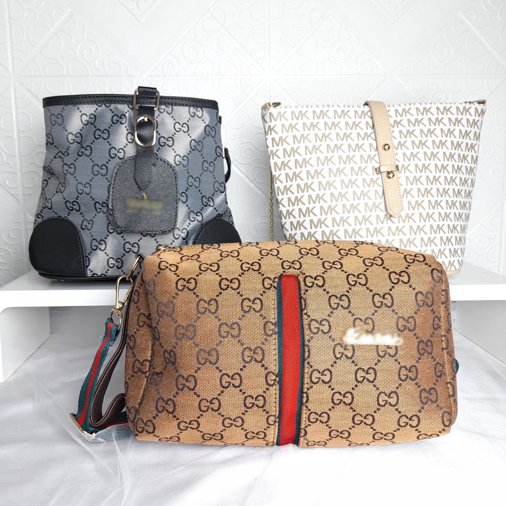 Tas Selempang Wanita Dompet Hp Sling Bag Kecil Banyak Ruang Motif Miki KT031 KT093 KT094 KT095 KT096 KT097 KT098