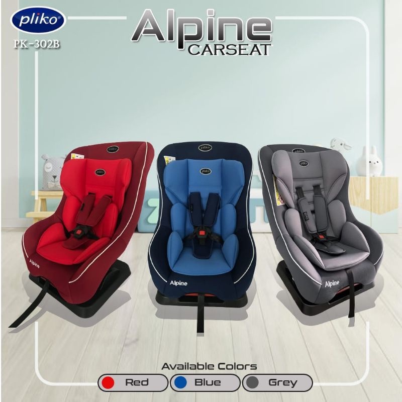 Car Seat Pliko Alpine PK 302 B PK302B Dudukan Mobil Bayi