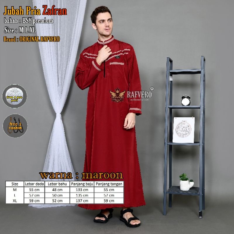Jubah Pria Zafran Original RAFVERO