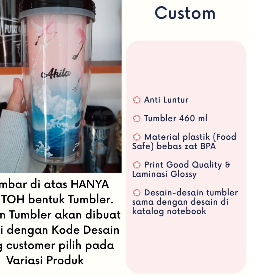 

Diskon!! (nxq-655) Notebook Custom Nama | Jurnal | Diary | Buku Agenda Notes Catatan Muslim Muslimah