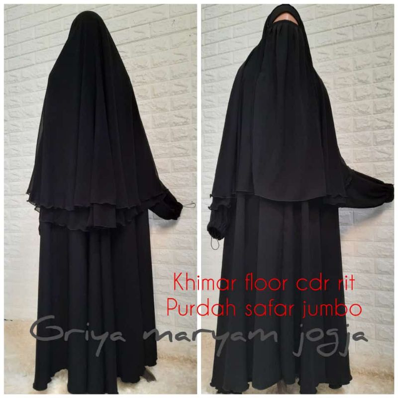 Khimar floor/khimar Sematakaki/khimar floor purdah safar jumbo