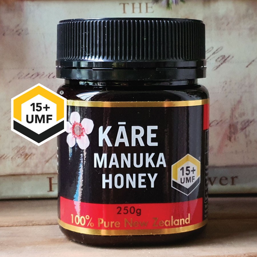 

KARE MADU MANUKA HONEY UMF 15+ 250g BB DATE: MAY 2024 PURE NATURAL CERTIFIED RAW UNPASTEURISED