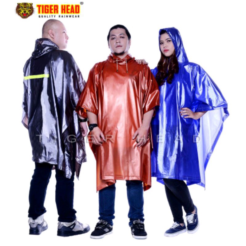 Jas Hujan Tiger Head Ponco 206