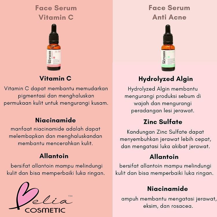 ❤ BELIA ❤ XI XIU Face Serum Vitamin C | Anti Acne | Whitening Gold 20 ml Vit C | Anti Jerawat Xixiu