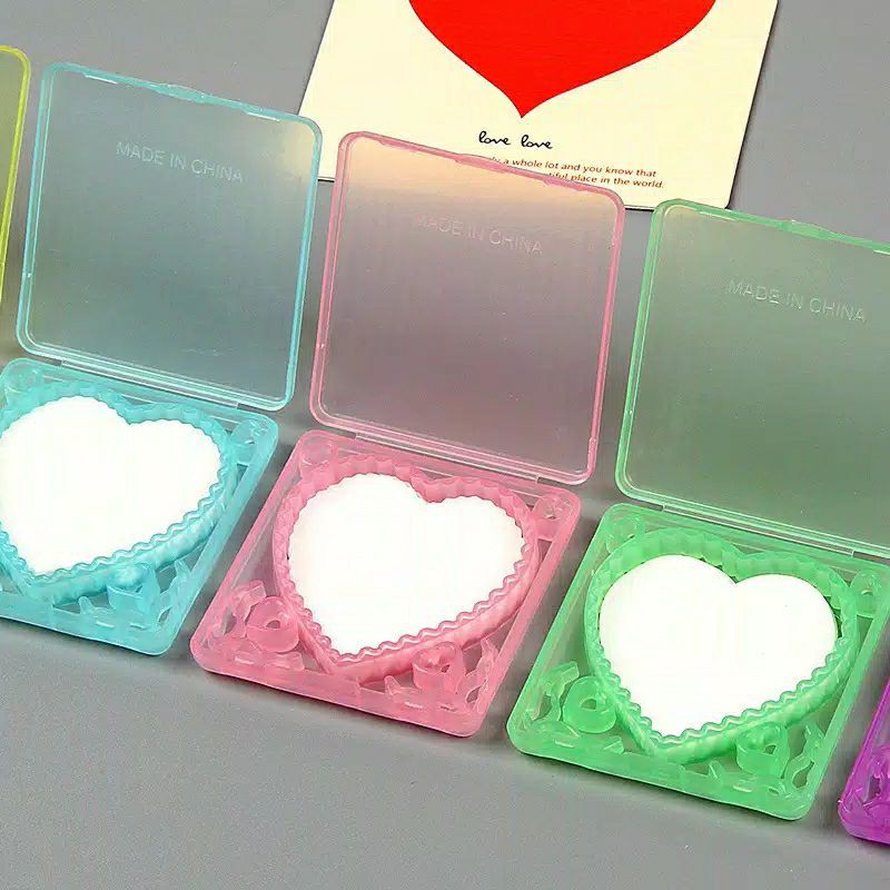 Sabun Kertas Mini Wangi Disinfectant Toilet Paper Soap Love Lucu Portable Travel Praktis New Normal