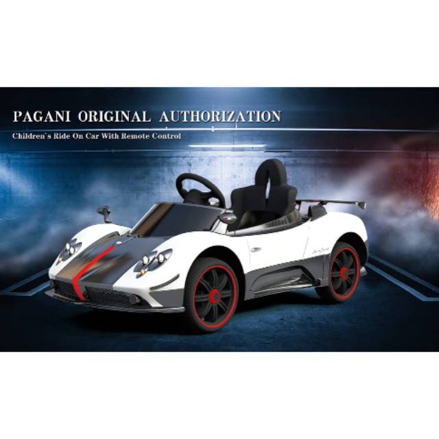 Mainan anak mobil aki PAGANI HUAYRA LICENSED (ADA TOKO SURABAYA)