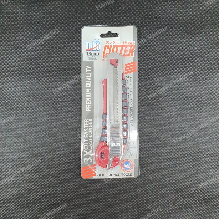 

Bergaransi Cutter Self Loading Isi 5 Toho Heavy Duty Cutter Akrilik/Acrylic Diskon