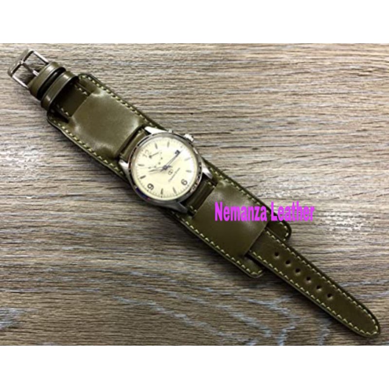 Strap tali jam tangan kulit asli garut.tali jam kulit asli handmade.NL51