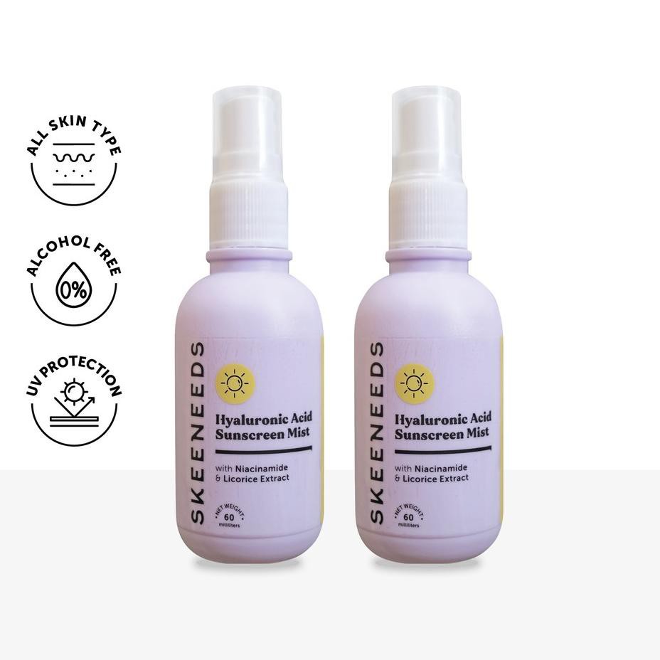 Skeeneeds Hyaluronic Acid Sunscreen Mist / Sunscreen Spray / Sunscreen Spray Mist