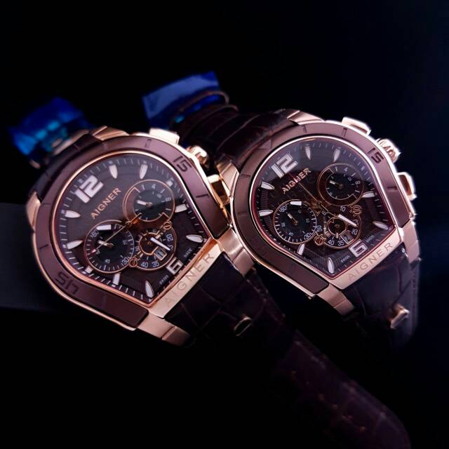 Jam Tangan Couple Aigner Palermo Type 58500