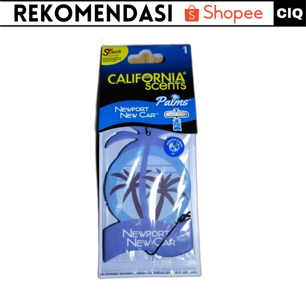 Parfum Mobil Mewah Tahan Lama California Scents Paper - California Scent Paper Parfume Mobil