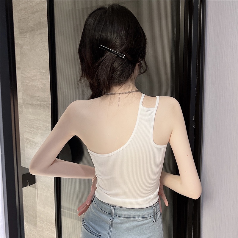 GO! BR736 Bra bh tanktop crop top 2 tali samping pakaian dalam wanita cewek korea tank top cup