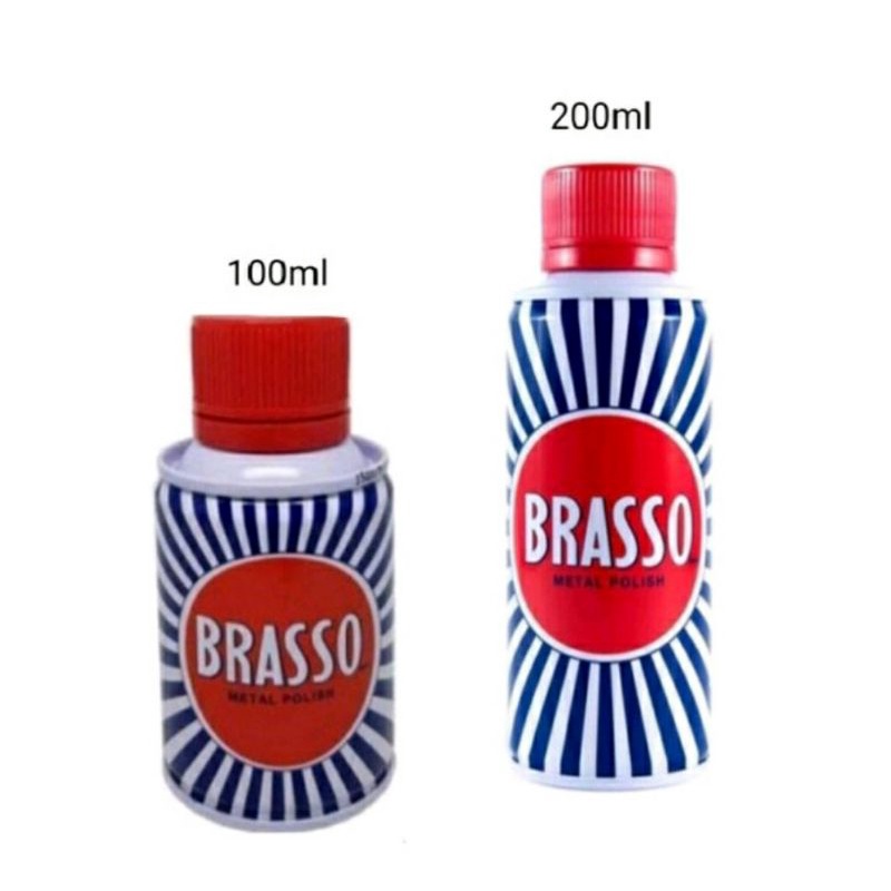 Brasso metal Polish mengkilap karat 200 ml