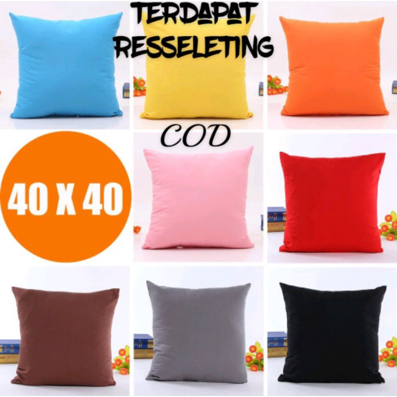Sarung Bantal sofa Minimalis Ruang Tamu ukuran 40x40