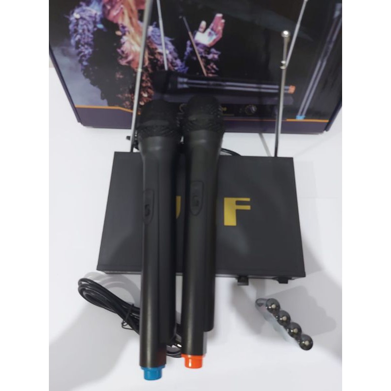 mic wireless sony sn800 double mic handle sony sn 800 prof microphone mic tanpa kabel sony