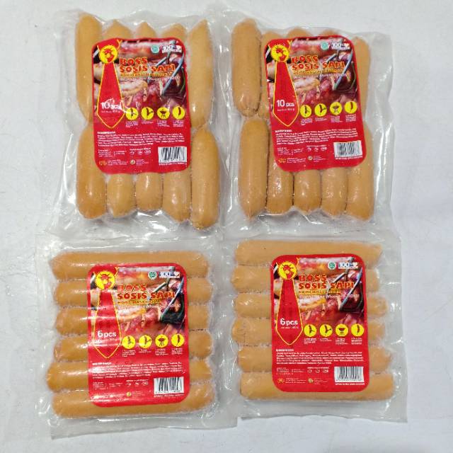 

BOSS sosis bakar original 500gr [ isi 12 / 7 ]