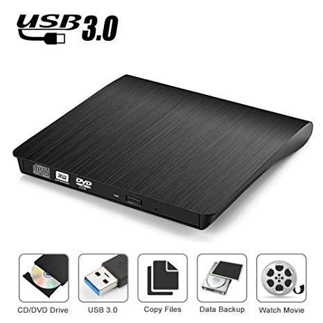 DVDRW External DVD Portable USB 3.0 for PC dan Laptop Read and Write