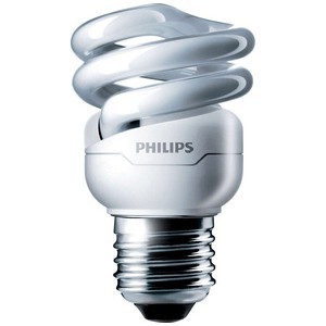 PHILIPS Tornado 8W WW | Lampu spiral hemat energy warna Kuning | E27