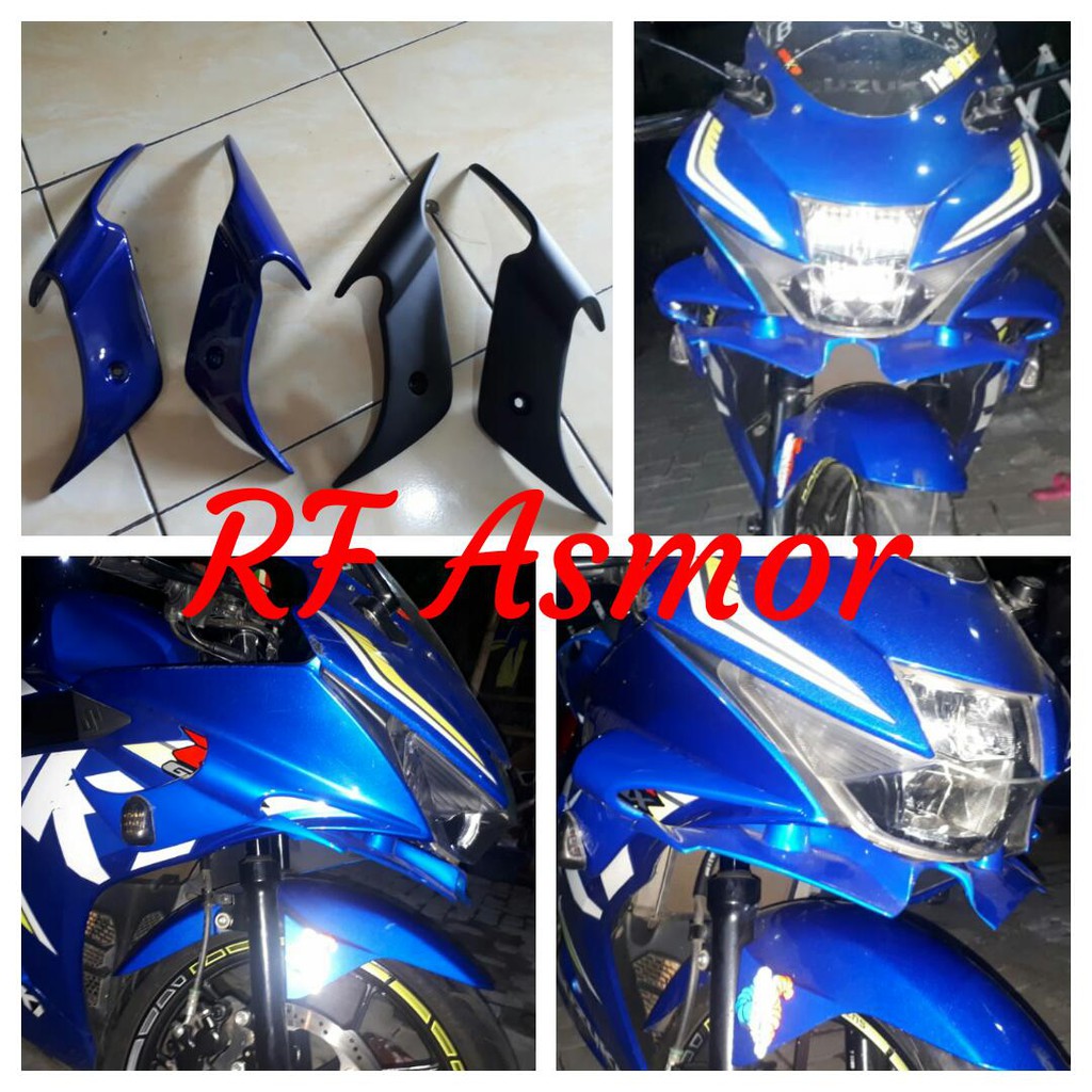( BISA COD ) Aero Fairing GSX R150 / Aero Winglet GSX R150 / Aero Fairing Suzuki GSX R150