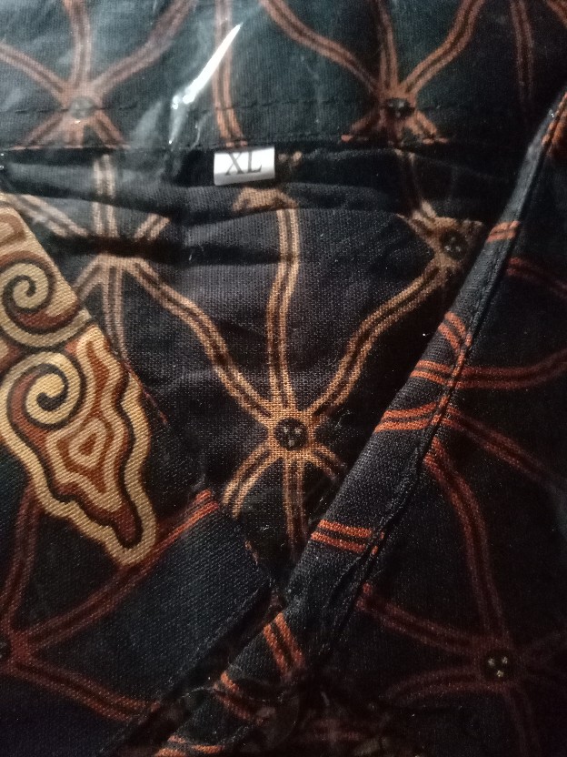 Batik Couple Keluarga Modern Sania Ruffle Ori Ndoro Jowi Dnt Motif Mendung Sogan Termurah Shopee