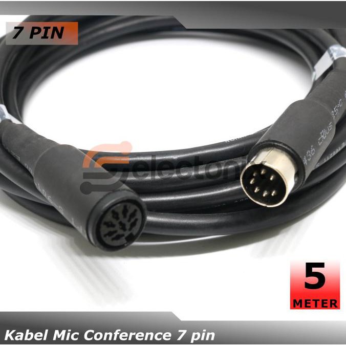 Kabel Mic Conference 7 Pin | Brother Union 5m