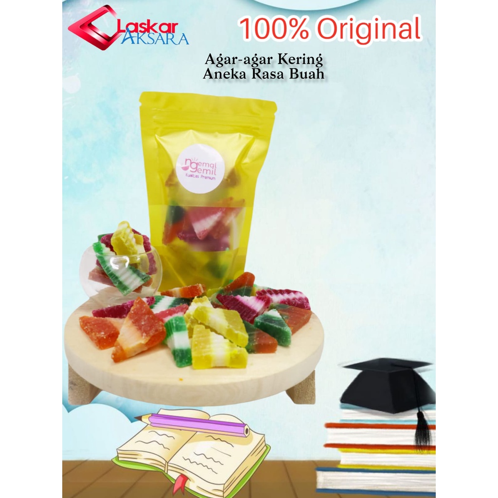 

Agar Kering Aneka Rasa Buah // Premium