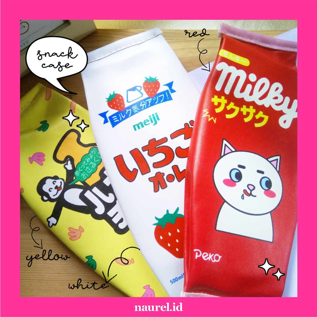 

[Naurel.id] Tempat Pensil Japanese Snack Pencil Case