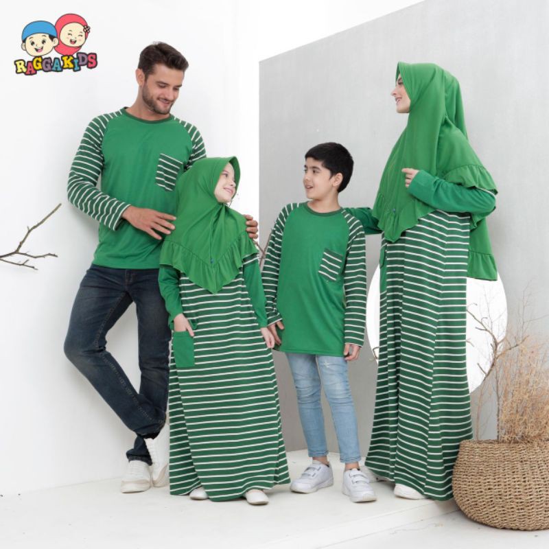 Raggakids Gamis  Anak Couple RG46 RGD46 (1tahun - Dewasa)