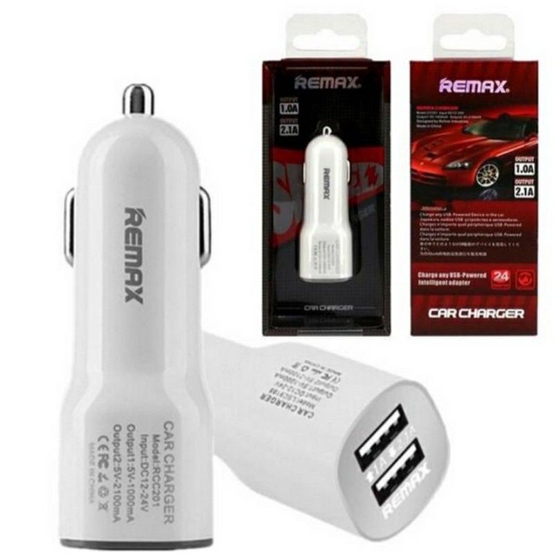 Car Charger 2 USB & 3 USB Saver Remax Adaptor Charger Mobil Universal