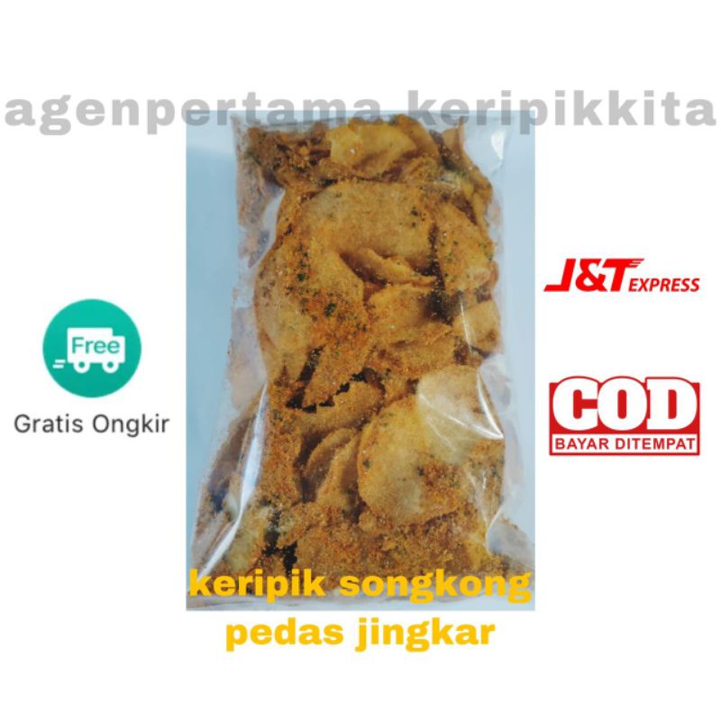 

MAKANAN RINGAN CEMILAN KERIPIK KITA PEDAS DAUN JERUK PURUT (Besar)