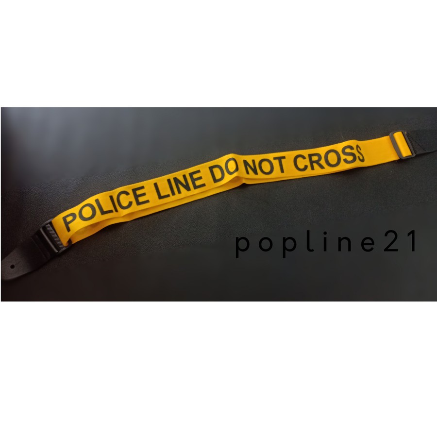 Sabuk Gitar Murah POLICE LINE / Strap gitar Police Line