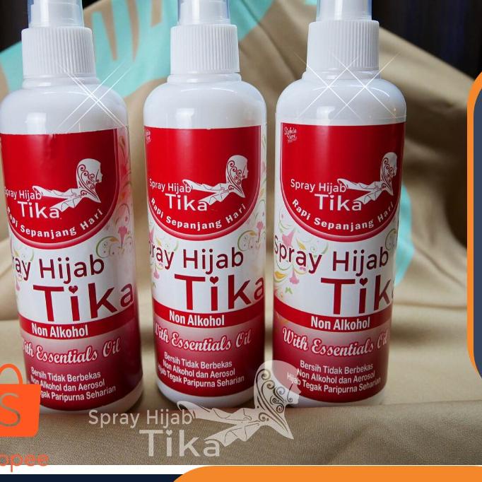 Recomend SPRAY HIJAB TIKA ORIGINAL SPRAY JILBAB ANTI LETOY SPRAY HIJAB TAGAK PARIPURNA