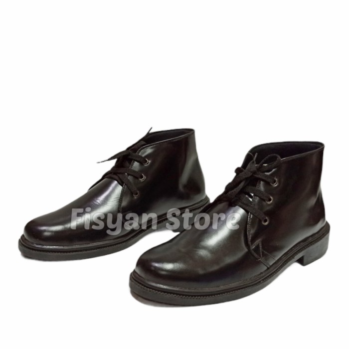 Sepatu PDH Exlusive Hitam Doff AR 1942