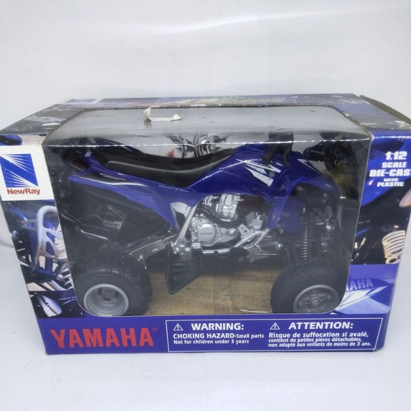 diecast miniatur motor Yamaha yfz 450 roda 4
