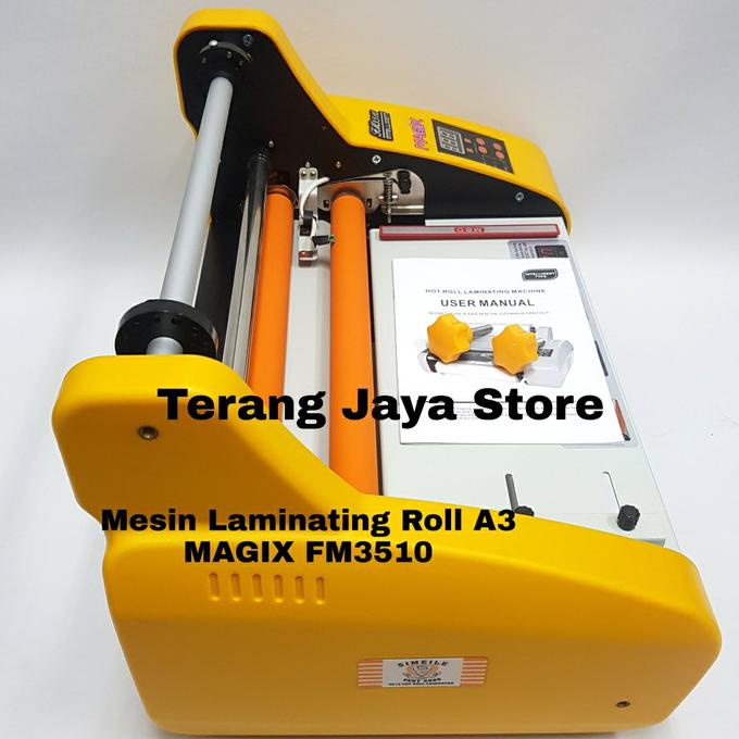 

Mesin Laminating FM3510 Mesin Laminating Roll Magix FM3510 Laminasi A3