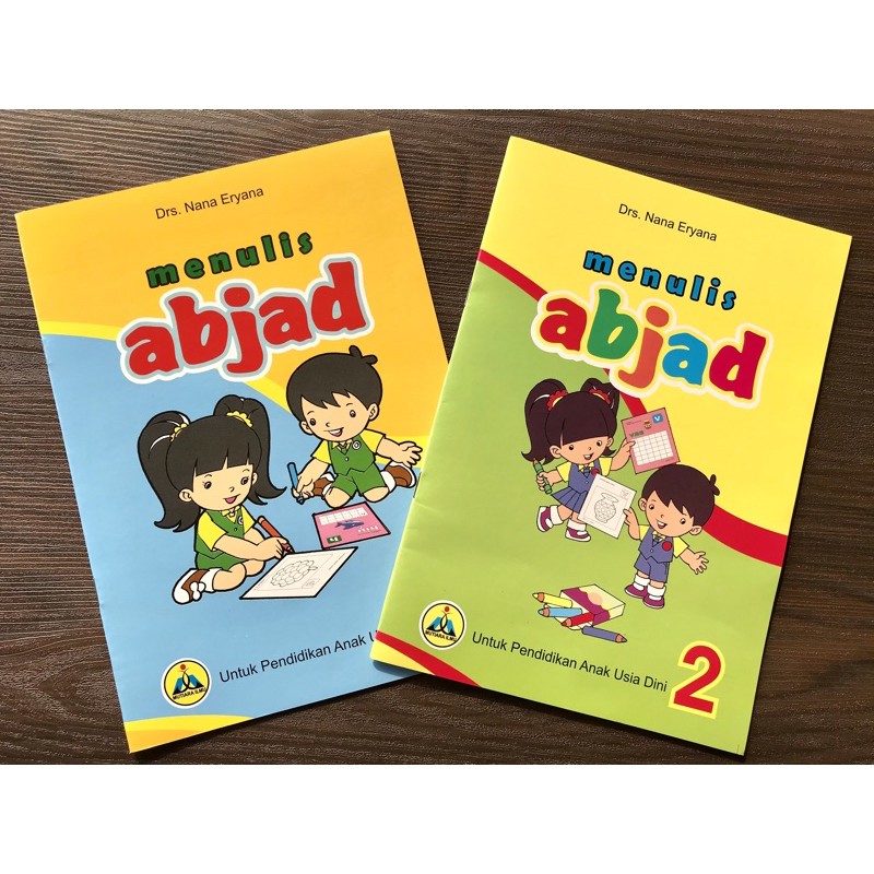 Buku Anak / Buku Paud / Buku TK : Menulis Huruf / Abjad [ Mutiara Ilmu ]