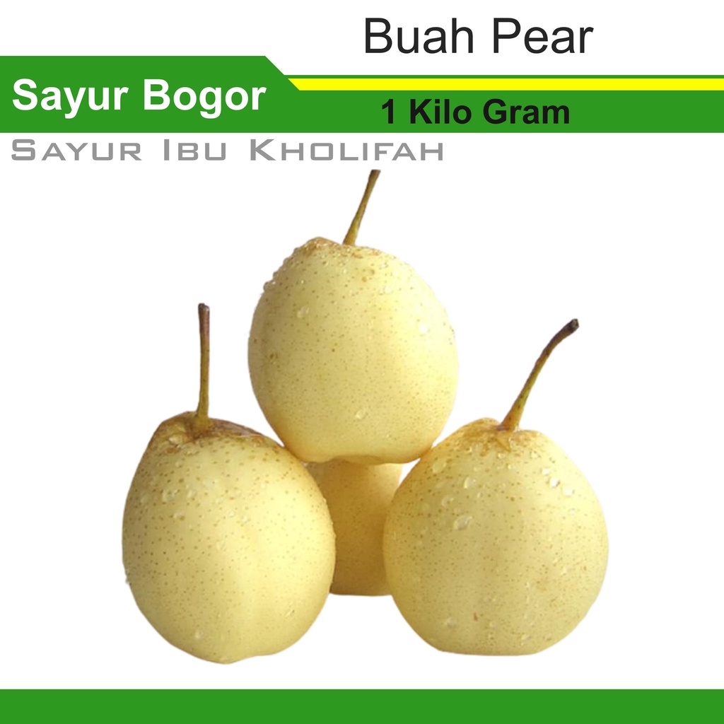 

Buah Pir Super Segar Pear 1kg Buah Segar bogor