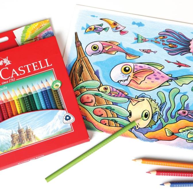 

Faber-Castell Colour Grip Pencils 24