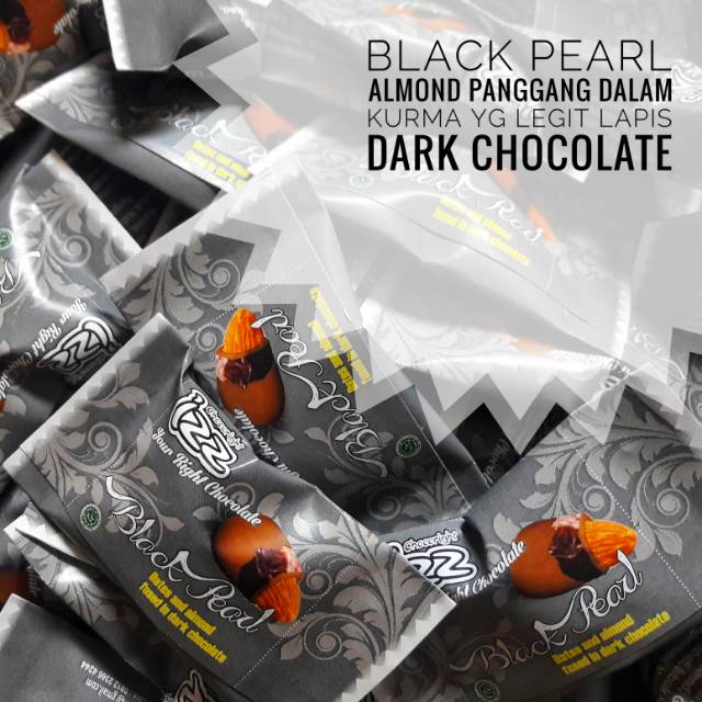 

IZZ Black Pearl Coklat Kurma Almond