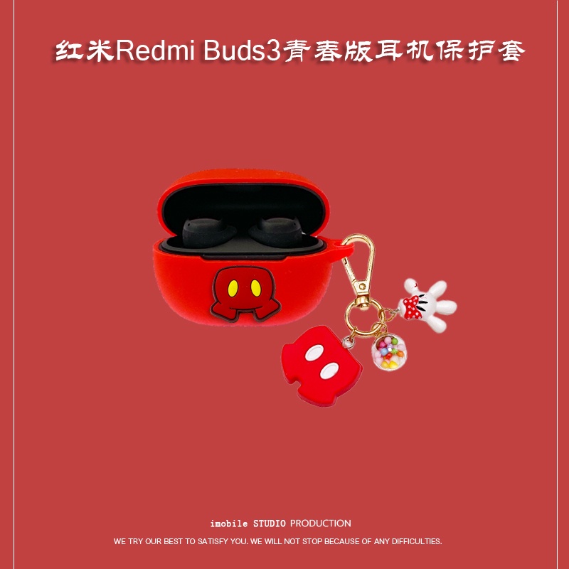 Soft Case Pelindung Headset Untuk Redmi Buds 3 Lite Xiaomi Buds3 Youth Edition