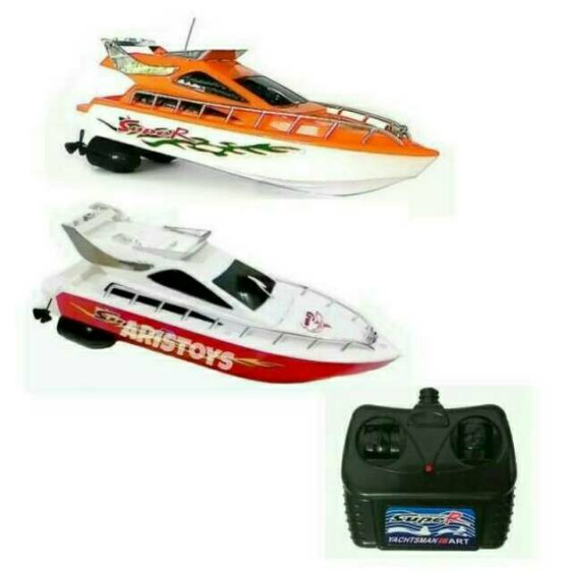 mainan anak remote control kapal /  boat