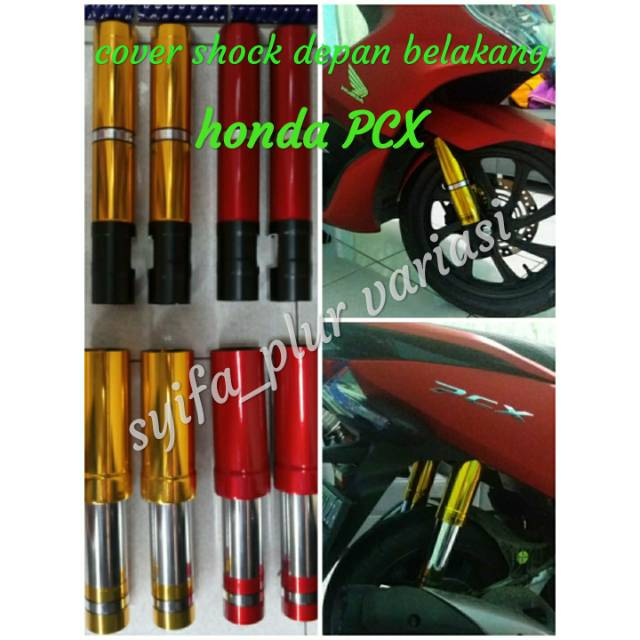 Cover shock depan belakang honda pcx 150