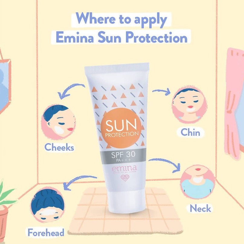 Emina Sun Battle SPF30 PA+++ 60ml / Emina Sun Battle SPF 45 PA+++