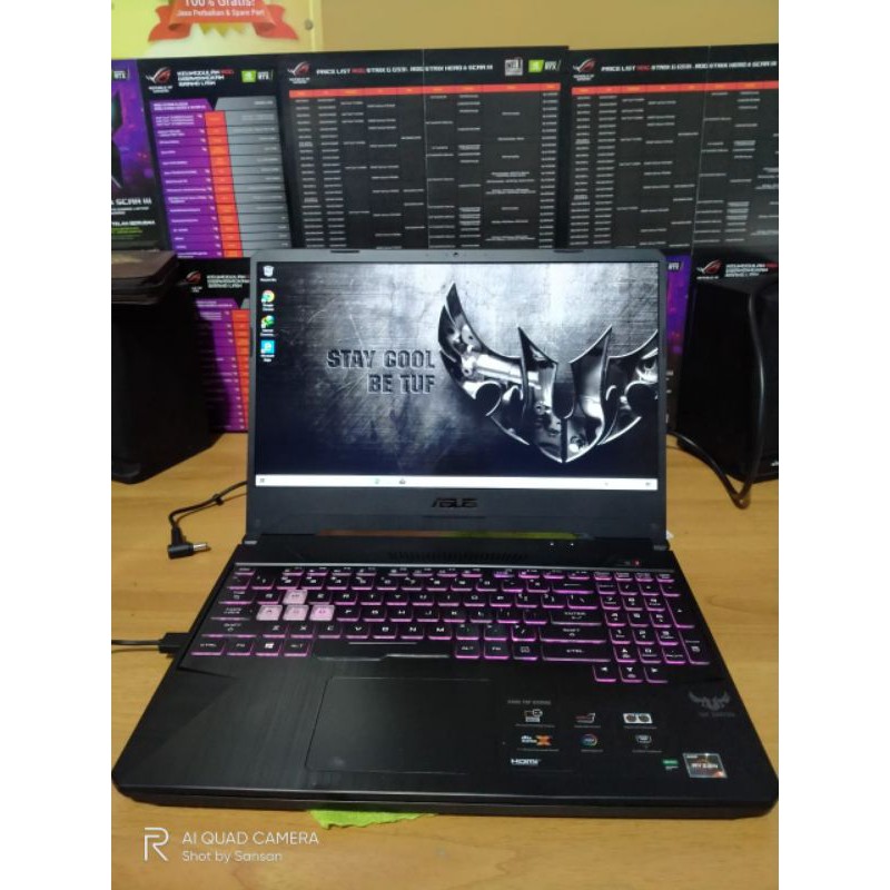 Asus Tuf gameing ryzen 5 fx505dd